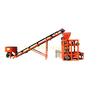 Kaidong QT4-23A Sale Semi-<strong>automatic</strong> <strong>Block</strong> Making Concrete Hollow Solid Interlocking Brick Making <strong>Machine</strong> <strong>Line</strong> Manufacturer - Product Image 2