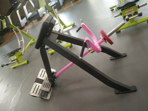 Equipo de Fitness para gimnasio con placa cargada, máquina trasera, fila de barra en T con soporte de pecho, máquina de remo con palanca inclinada - Product Image 3