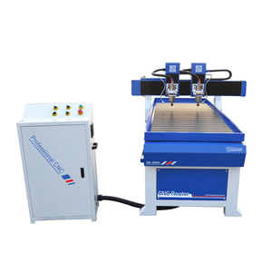 2.2kw 3轴便宜和最好的cnc路由器2头木cnc车床SM1212-2H - Product Image 4