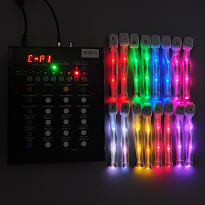 Fernbedienung LED leuchten leuchten LED programmiert DMX blinkende Veranstaltung Konzert Musik LED Armbänder Armband
