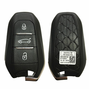 3 Button Smart Key Car Remote Control for Citroen C4L 434Mhz PCF 7945 Chip Transponder FCC ID 96742552ZD - Product Image 1