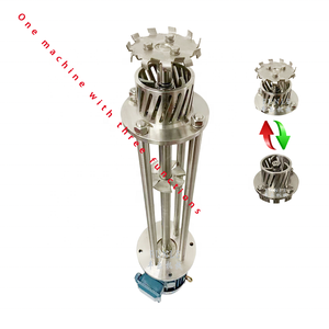 Kozmetik krem için fabrika satış paslanmaz çelik çok fonksiyonlu yüksek kesme karıştırıcı homojenleştirici - Product Image 3