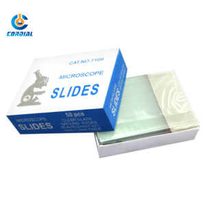 Cordial Ground Edges portaobjetos de microscopio preparados para uso en laboratorio - Product Image 3