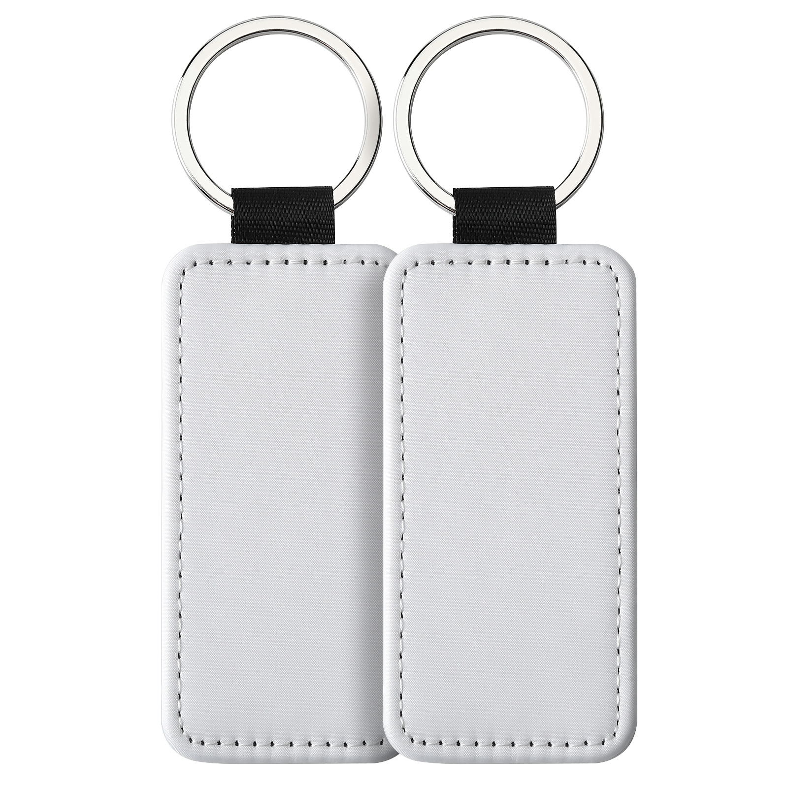 colorful Double-sided white Rectangle 3.8 * 7.8 cm