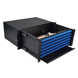 SC UPC APC rack mount odf 12 24 36 48 72 96 144 288 port optic distribution frame - Product Image 6