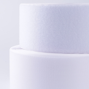 Bán buôn 100% nylon may trên móc và vòng lặp băng cho quần áo may hành lý túi buộc DIY may phụ kiện Trắng - Product Image 5