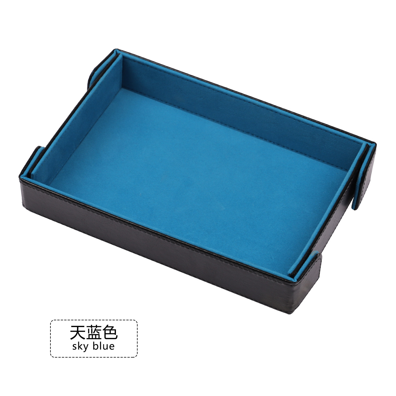 Rectangular magnetic sky blue-27521cm