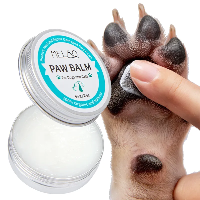 Label Pribadi Kustom Pet Dog Nose dan Paw Cream Protecter Pelembab Balm Dog Paw Cream Dog Nose Pet Paw Balm