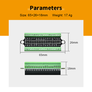 Mini placa de expansión de terminal Raspberry Pi para módulos y kits de sensores