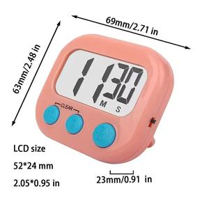 Simpatico Timer digitale da cucina con Timer conto alla rovescia e conta il miglior logo regalo promozionale per studenti con conto alla rovescia per bambini