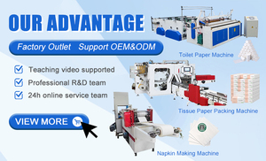 Buona qualità semi-automatica jumbo roll riavvolgimento carta igienica che fa la macchina per il taglio della macchina e la goffratura - Product Image 6
