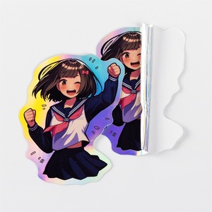 Benutzer definiertes gedrucktes Logo Wasserdichter Vinyl-UV-Schutz-Cartoon Benutzer definierter gestanzter Papier aufkleber - Product Image 5