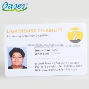 Custom Standard Size Photo Id Pvc Card Student Staff Exhibition Event Card Employee Access Plastic Qr <strong>Code</strong> Business Card