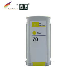 CHR70 HP70 C9448A C9449A C9452A C9453A C9454 DesignJet Z3100 Z3200 için uyumlu yazıcı mürekkep püskürtmeli 70 mürekkep kartuşu - Product Image 3