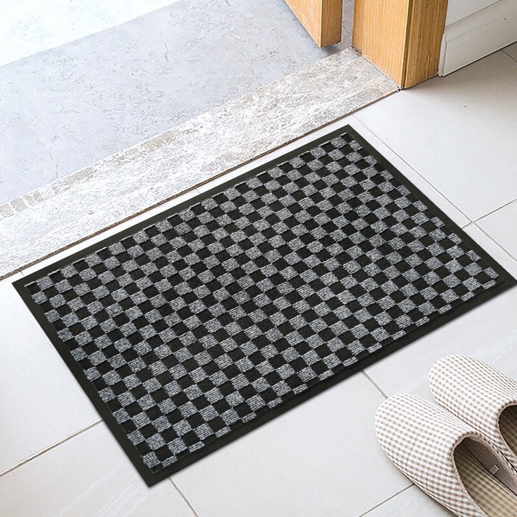 Black and gray squares