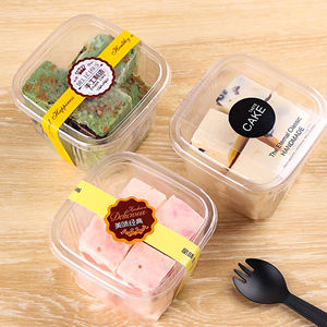 กล่อง Tiramisu บรรจุภัณฑ์พลาสติกใสกล่องเค้กใส - Product Image 4