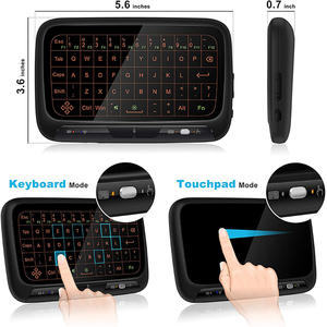 2.4Ghz Mini Wireless <strong>Keyboard</strong> Touchpad Combo Backlit Rechargeable Full Screen Remote <strong>Control</strong> <strong>Keyboard</strong> for TV Box PC - Product Image 5