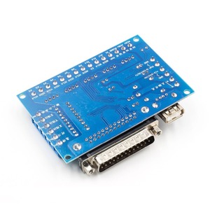 5 achsen CNC Breakout Board Schrittmotor Fahrer MACH3 Parallel Port Control Modul Controller mit Optische Koppler USB Kabel