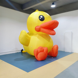Personalizado flotante hermético publicidad pato gigante al aire libre agua inflable pato amarillo para la venta - Product Image 3
