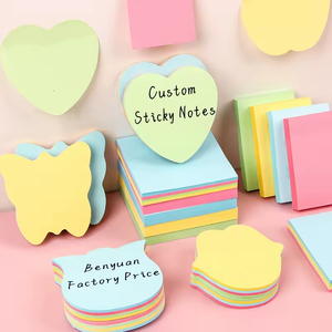 批发彩色纸记事本便签本便签纸贴纸文具 - Product Image 4