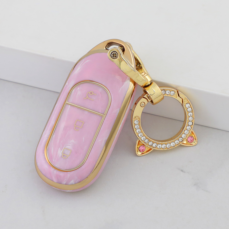Pink+Key Ring