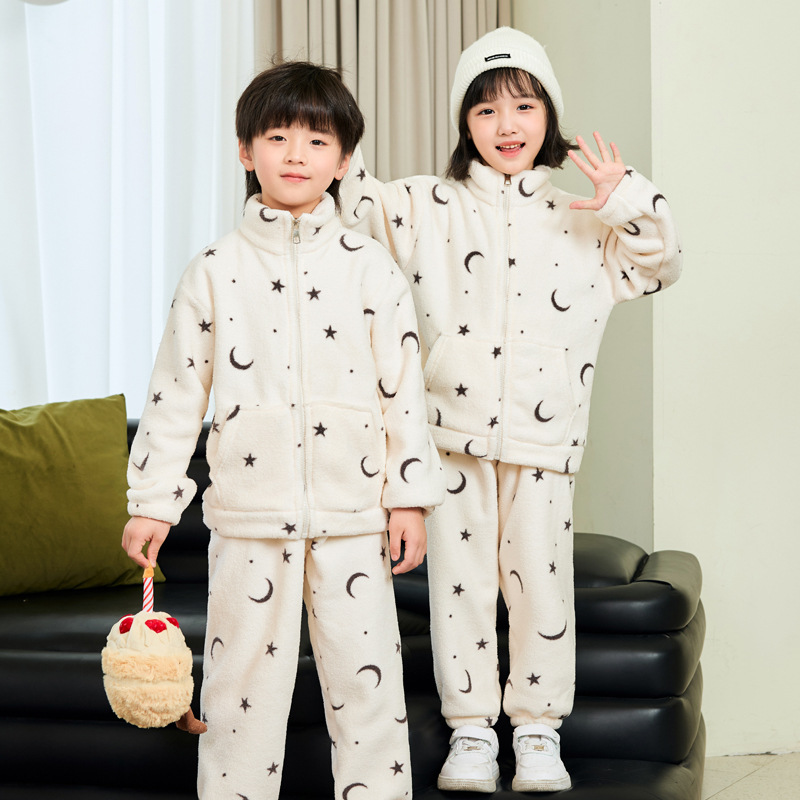 Star moon white