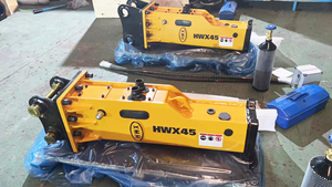 Thủy lực Breaker Hammer hwx450 Rock Breaker thủy lực phá búa cho máy xúc - Product Image 6