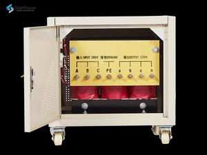 500kVA trasformatore di isolamento trifase 380V ingresso 220V uscita IP33 protezione avvolgimenti in rame per ingresso 120V 240V 35KV - Product Image 4