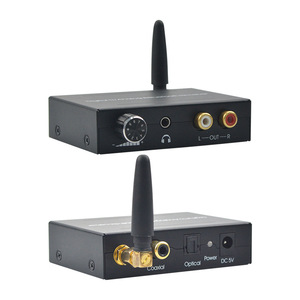 同轴Toslink光学音频适配器数字SPDIF Toslink至模拟转换器数字至立体声音频R/L模拟转换器DAC - Product Image 5