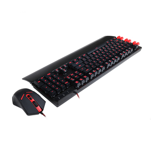 Hot Selling redragon Wired Gaming <strong>Keyboard</strong> and Mouse Combos Set LED Backlit Gaming <strong>Keyboard</strong> with Wrist Rest for PC Gamer - Product Image 2
