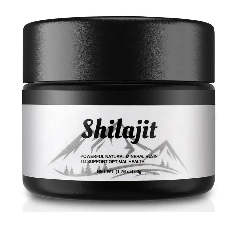 Shilajit Resin Pure Himalayan Liquid Pure Organic Shilajit Resin 50% Fulvic Acid for Energy & Immune Support