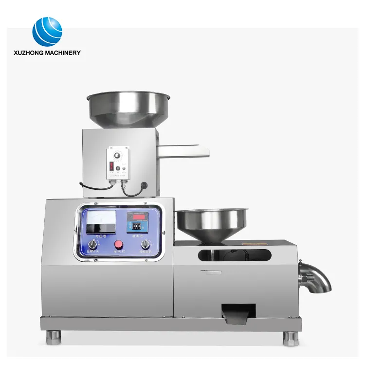 Máquina de prensado de acero inoxidable para cacahuetes, cacahuetes, aceite de sésamo, extracción de aceite, prensadora de aceite