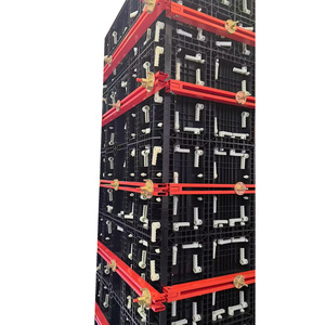 Sistema de encofrado modular de plástico de alta calidad al por mayor encofrado de plástico reforzado encofrado de plástico modular - Product Image 3