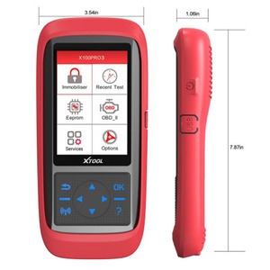 For XTOOL X100 Pro3 Professional Auto Key Programmer with EPB ABS TPS Reset Functions Free Update Lifetime Code Reader