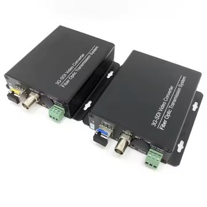 12G/HD/3G-SDI单工SDI到光纤转换器和SFP端口视频SDI光纤扩展器 - Product Image 1