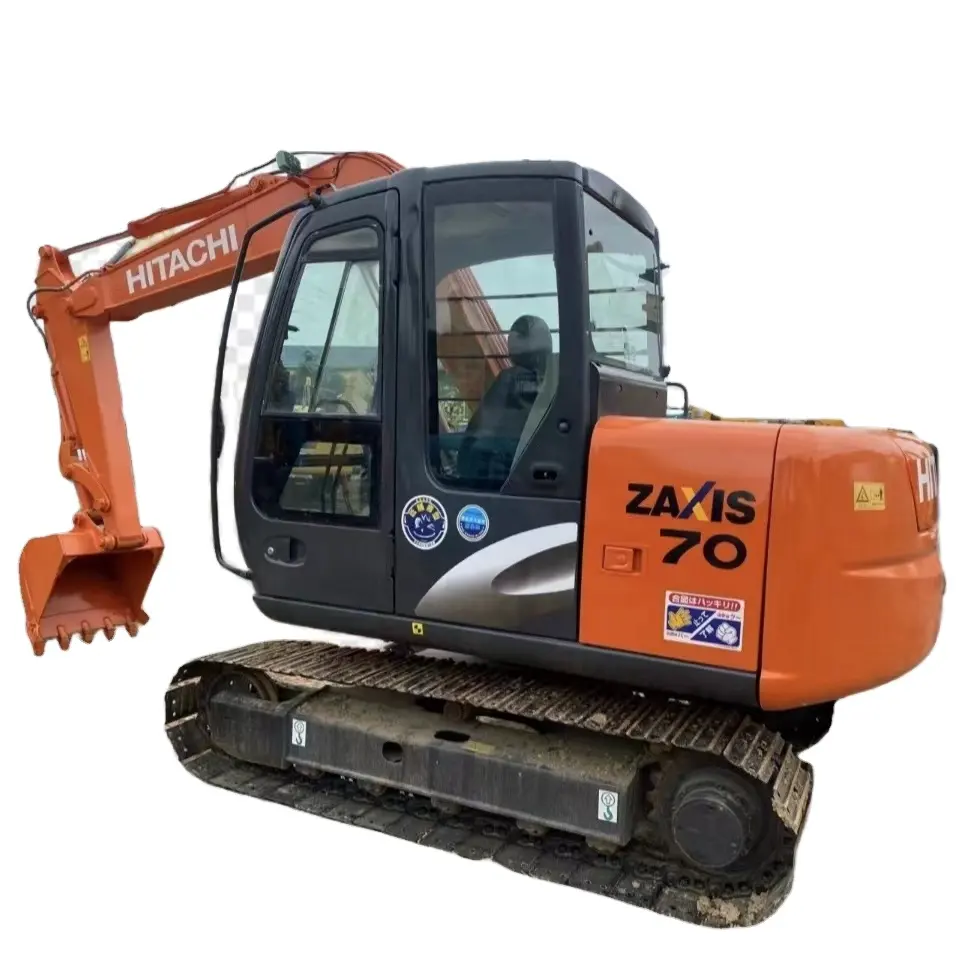 Spedizione gratuita usato Hitachi escavatore ZX70 di alta qualità