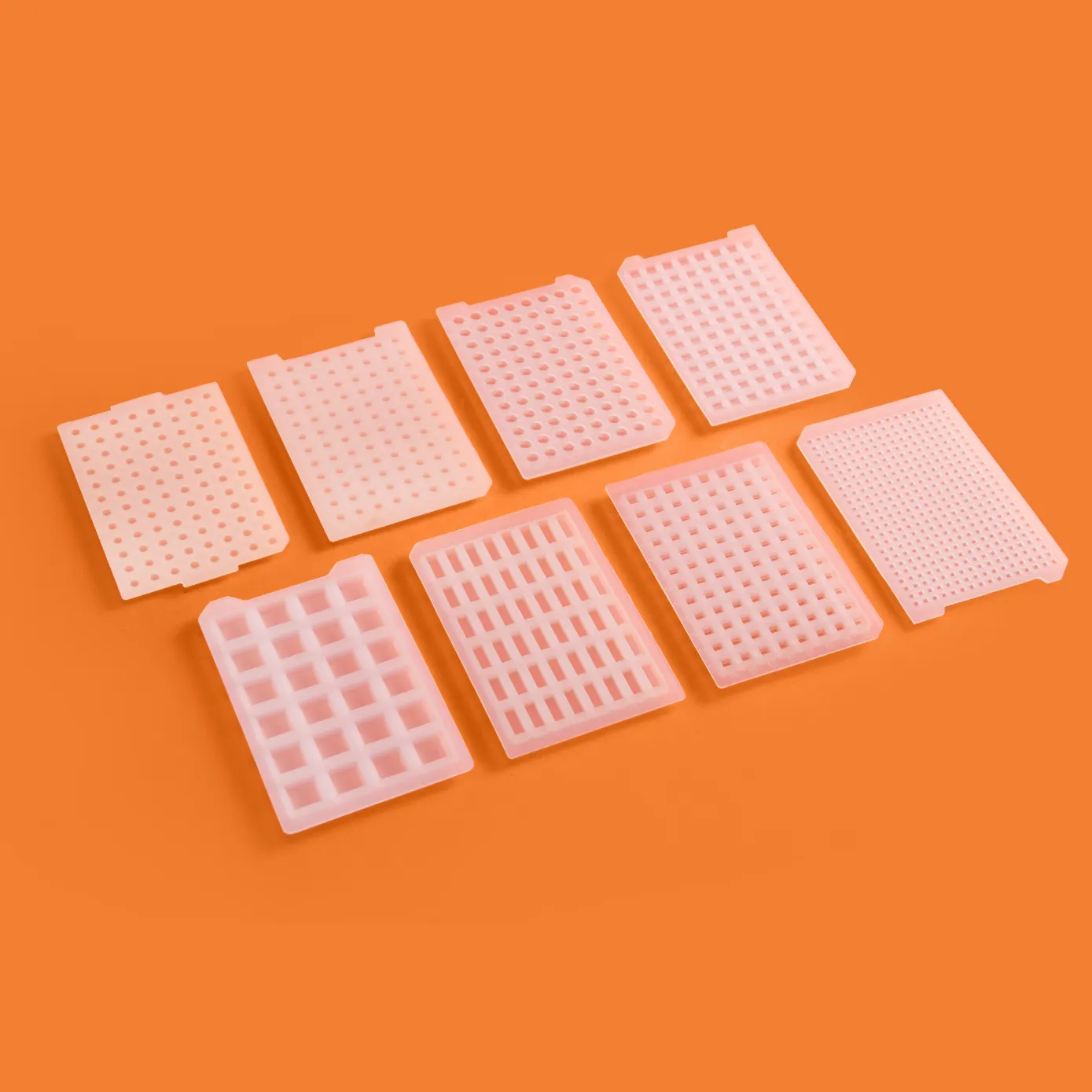 Tapis d'étanchéité en silicone pour microplaque PCR