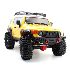 EX86120 rc araba 1/10 4WD 2.4G uzaktan kumandalı tırmanma araba rc Off-road araç RC paletli kiti çocuk oyuncak - Product Image 3