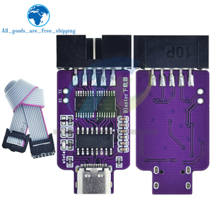 TZT DC 1.2V-3.3V type-c USB Blaster İndirici için ALTERA CPLD/FPGA JTAG Altera programcı Arduino için