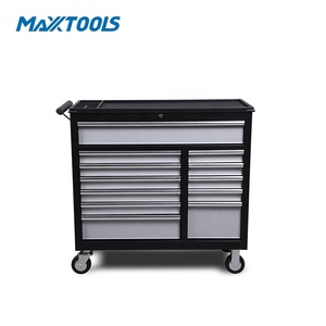 ชุดลิ้นชักลิ้นชักเก็บเครื่องมือแบบกลิ้งล็อคกระบอกสำหรับโรงรถ - Product Image 1