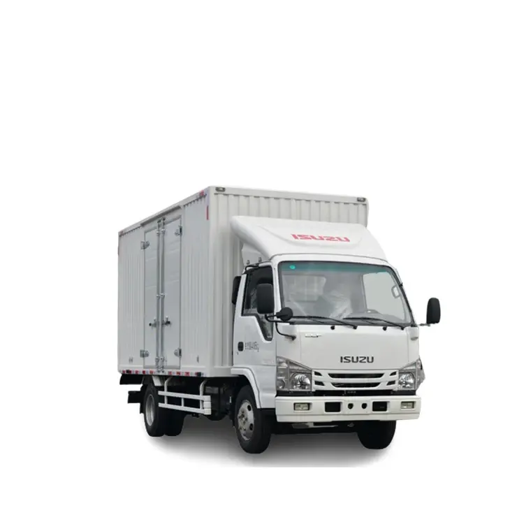 Alta Qualidade 3/4/5 Toneladas 4x2 Isuzu Van Caminhões caminhão de carga diesel camiones baixo custo