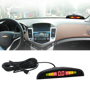 GAYINTT 8 <strong>Sensors</strong> 8 Rear Front View Car Parking <strong>Sensor</strong> Reverse <strong>Backup</strong> Radar Kit with LED Display Monitor Car Parking <strong>System</strong> - Product Image 4
