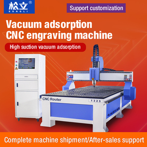 2023 New <strong>Model</strong> <strong>Cnc</strong> Wood <strong>Routers</strong> 1325 Vacuum Adsorption Table Woodworking Carving Machine <strong>4</strong> <strong>Axis</strong> With Rotary Device Price - Product Image 4