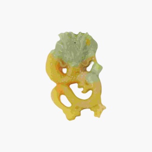 South Asian Natural Serpentine <strong>Jade</strong> Hand Carved Nine Tailed Demon fox <strong>Jade</strong> Pendant with Adjustable Drawstring for Customization - Product Image 2