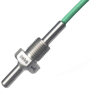 Ventas directas de fábrica Instalación roscada de alta precisión Resistencia de platino Sensor de temperatura PT1000 - Product Image 1