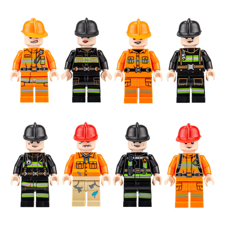 Paquete de 8 bombas de fuego urbano