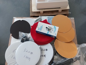 6*30mm 1000Rpm singolo disco materiale di laboratorio metallografico campione smerigliatrice lucidatrice