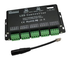 4 каналов Dmx 512 декодер дисплей диммер драйвер Rgbw Led контроллер декодер - Product Image 3