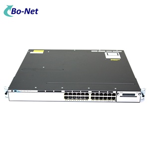 Orijinal ağ anahtarı WS-C3750X-24P-L 24 10/100/1000 Ethernet PoE + bağlantı noktaları, <span class=keywords><strong>C3KX</strong></span>-<span class=keywords><strong>PWR</strong></span>-715WAC ile