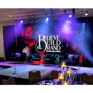 RAYBO Светодиодная панель стенд дисплей Магнитная Ledwall Mega Pantalla P4.81 настенная Дискотека P3.91 внутренний 500 мм x 500 мм Тонкий шкаф Novastar - Product Image 4